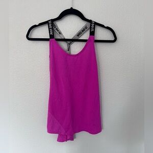 Nike Hot Pink Black White Tank Top Size Small